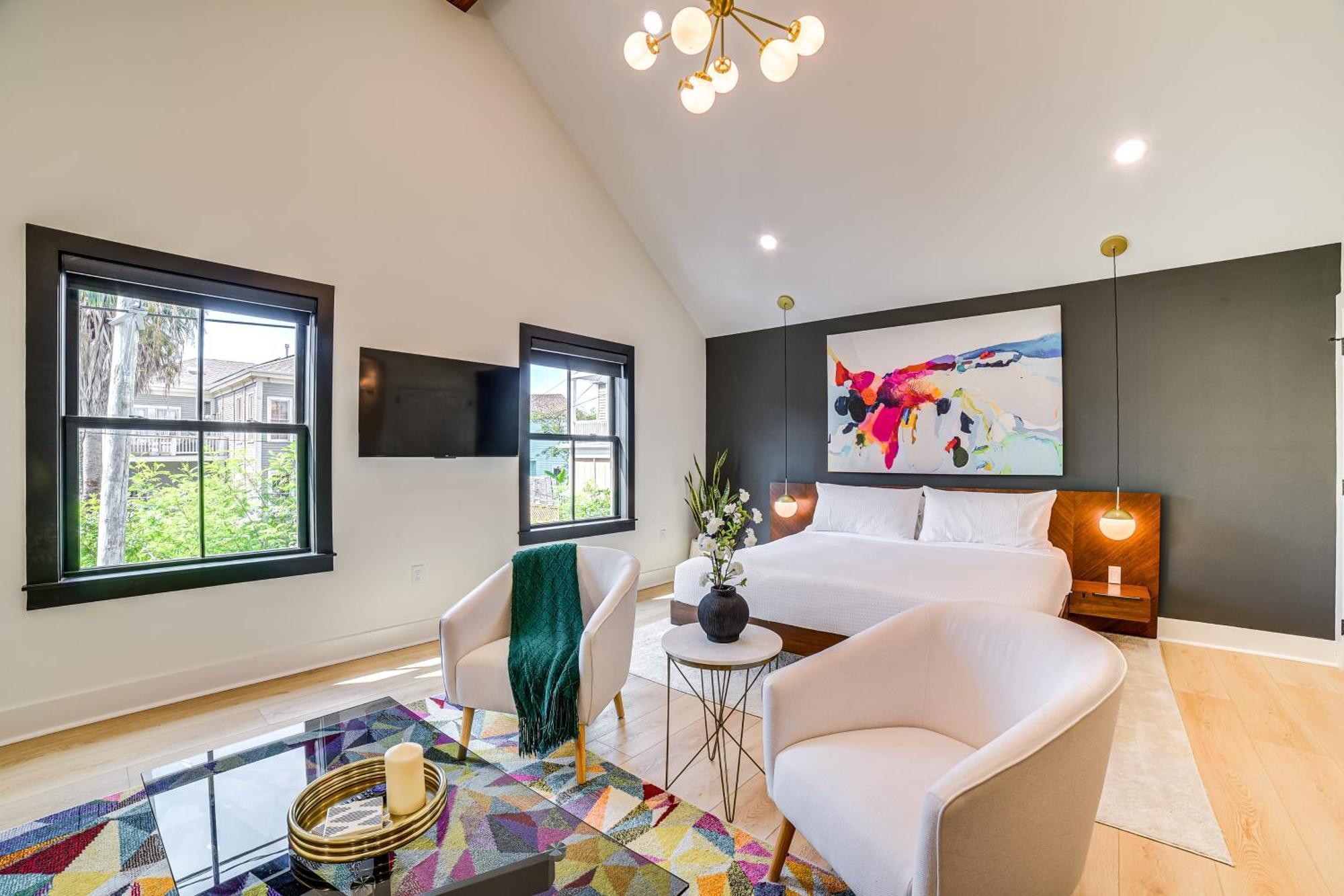 Chic Galveston Studio Walk To Shops And Restaurants Exterior foto