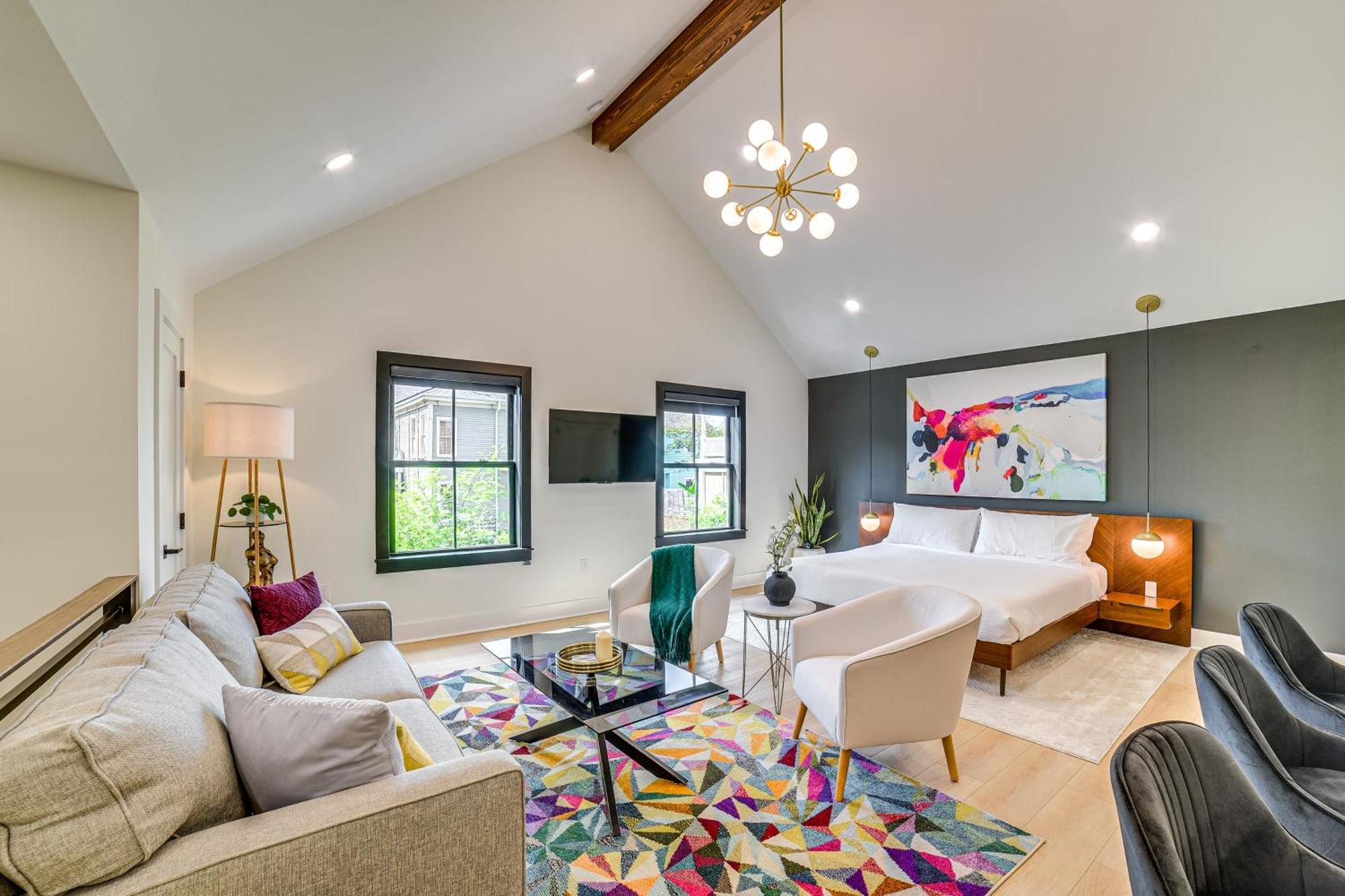 Chic Galveston Studio Walk To Shops And Restaurants Exterior foto